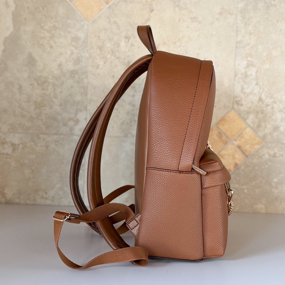 Michael Kors Slater Medium Backpack Brown - Picture 5 of 15
